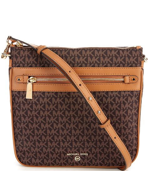 michael kors jet set large leather shoulder bag|Michael Kors jet set crossbody bag.